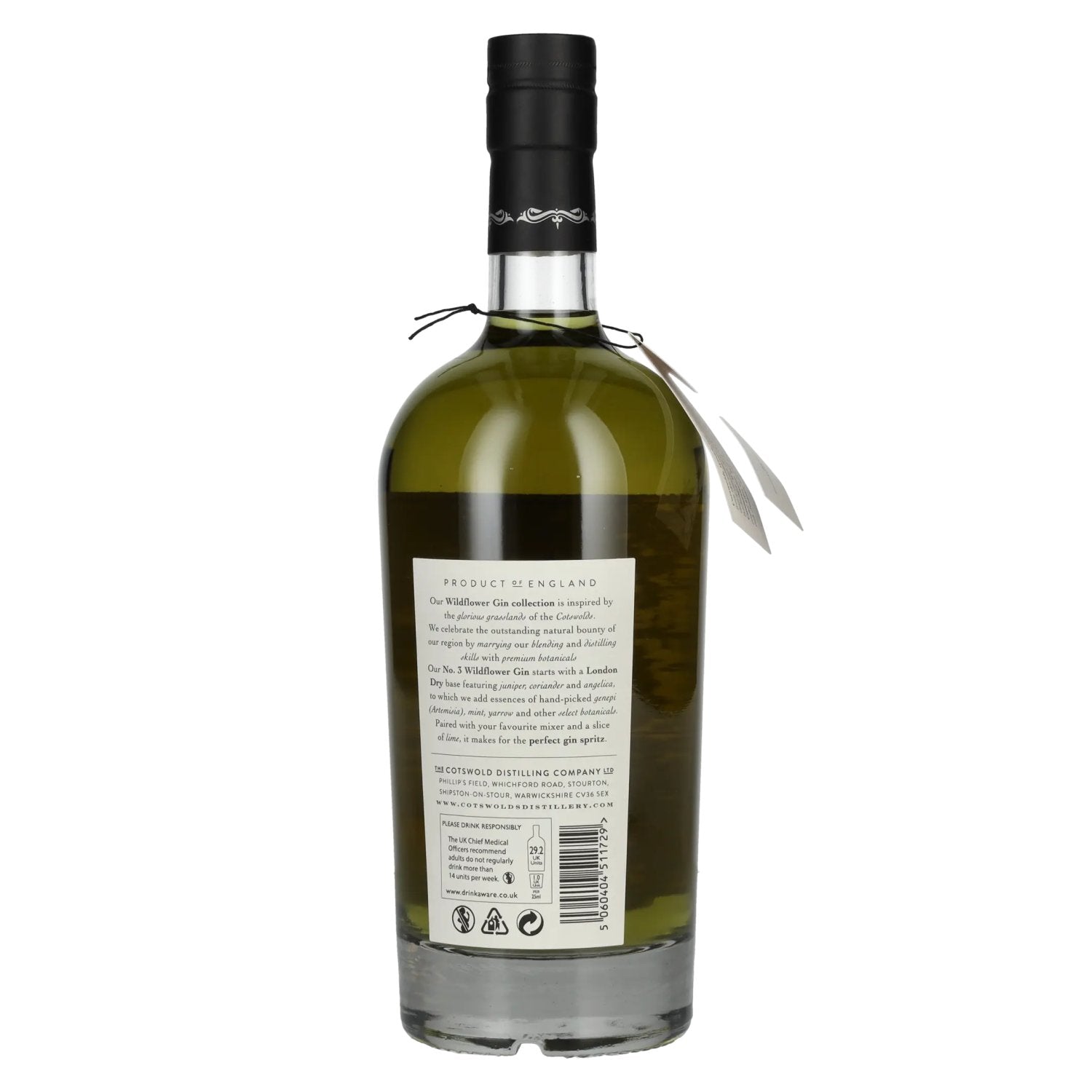 Cotswolds WILDFLOWER GIN No. 3 41,7% Vol. 0,7l