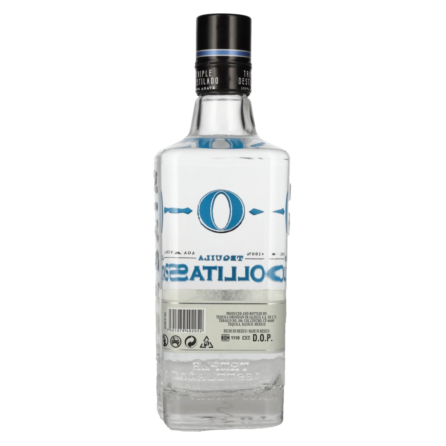 Tequila OLLITAS Blanco 100% agave 40% vol. 0,7l