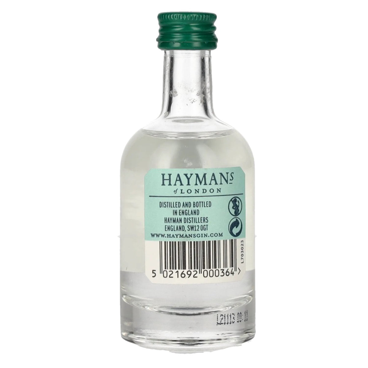 Hayman's of London OLD TOM GIN 41.4% ABV 0.05 l