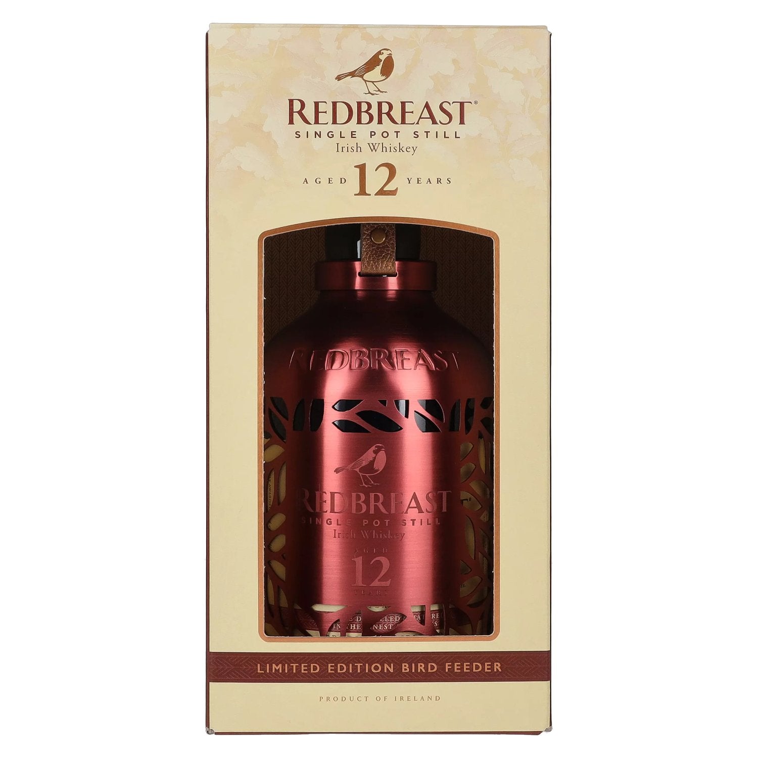 Redbreast 12 Years Old Limited White Edition Bird Feeder 2022 40% Vol. 0,7l in Geschenkbox