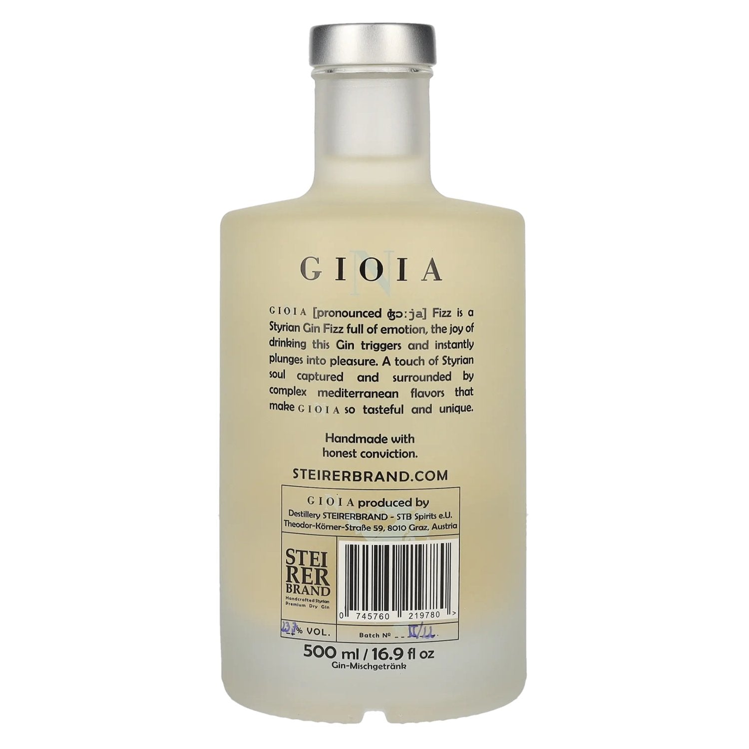 Gioia Gin Fizzers 23,7% Vol. 0,5l