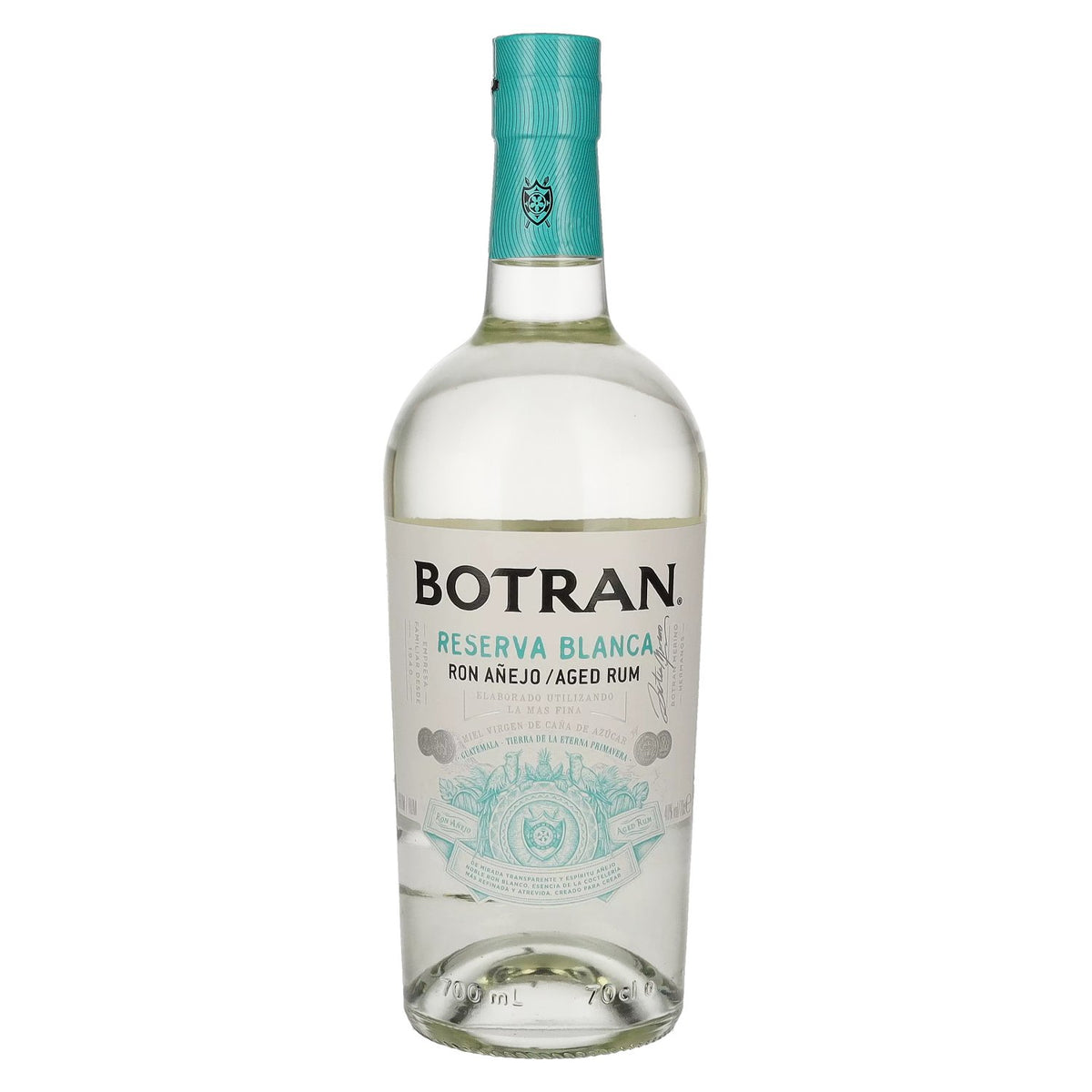 Botran Ron Añejo Reserva Blanca 40% ABV 0.7l