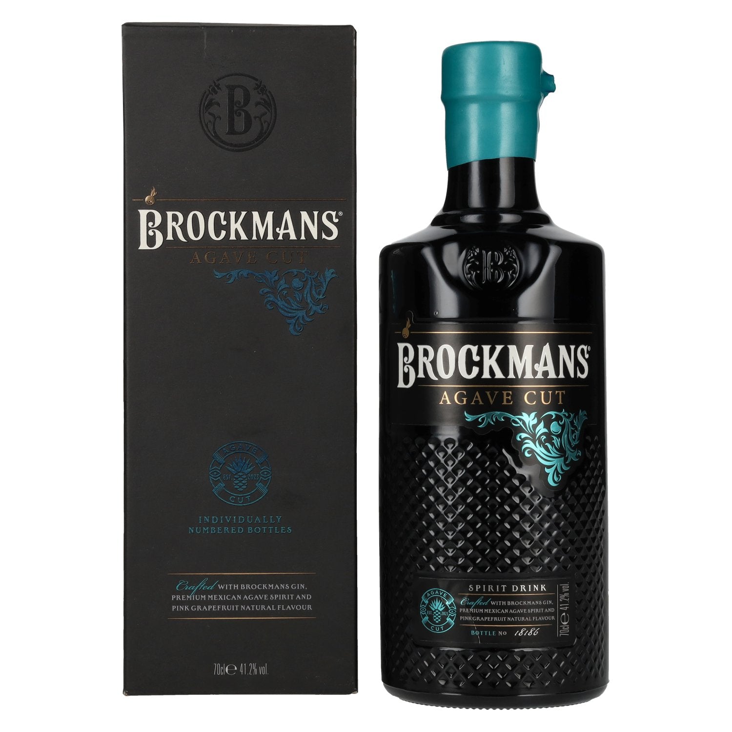 Brockmans AGAVE CUT GIN 41,2% Vol. 0,7l in Geschenkbox