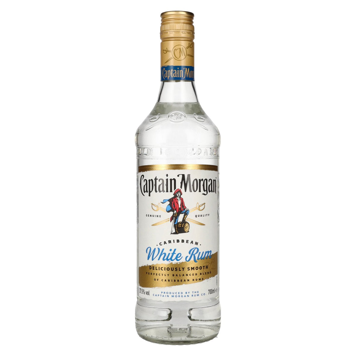 Rhum blanc Captain Morgan Caribbean, 37,5 % vol., 0,7 l