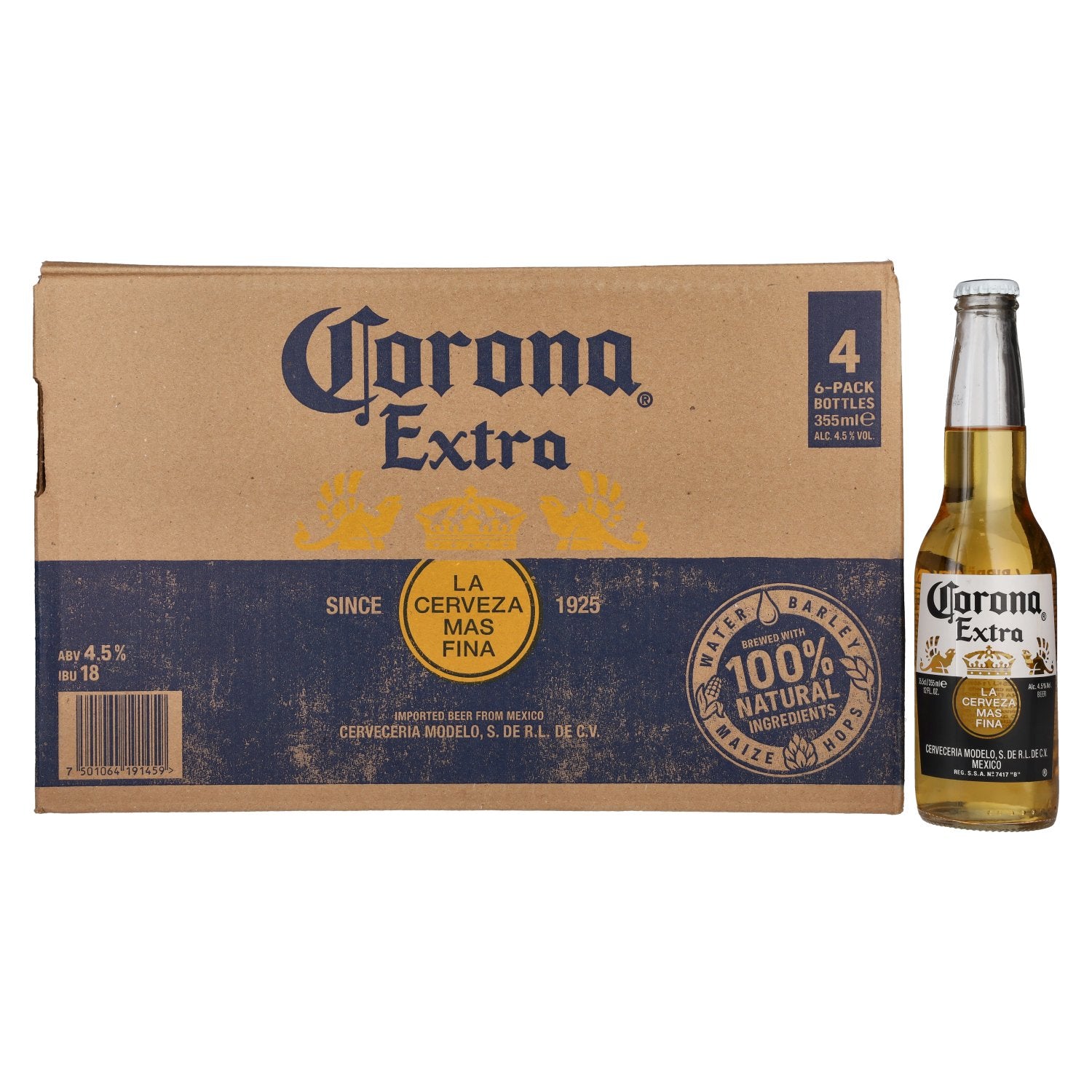 Corona Extra 4,5% Vol. 4x6x0,355l