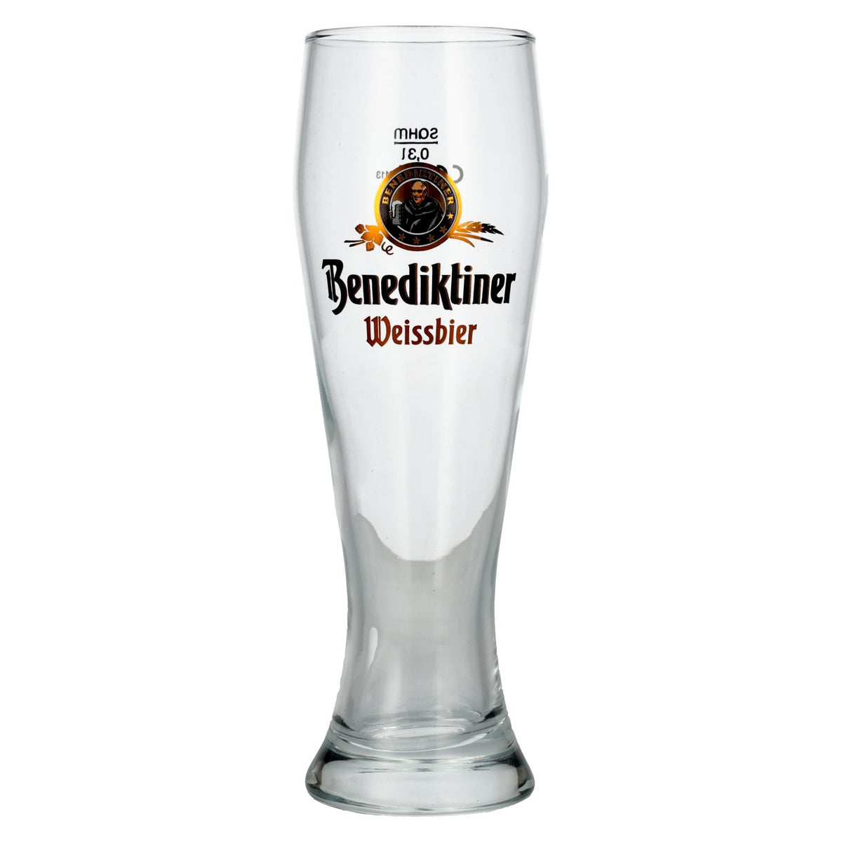 Benediktiner wheat beer glass, 0.3 l