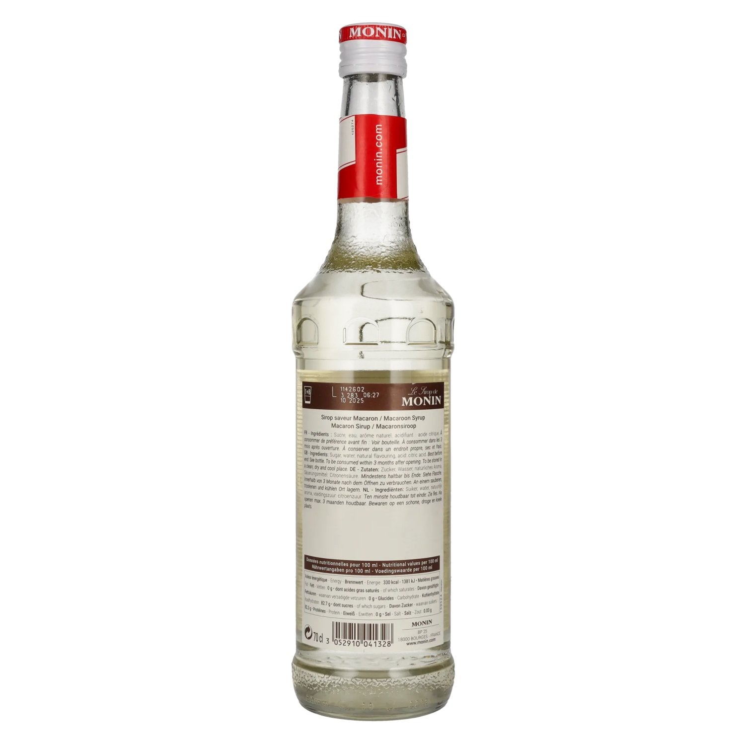 Le Sirop de Monin MACAROON 0,7l