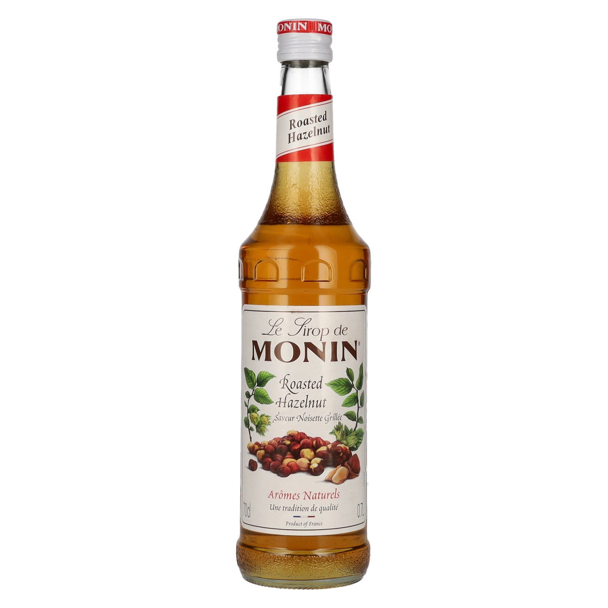 Monin-siroop GEROOSTERDE HAZELNOOT 0,7 l