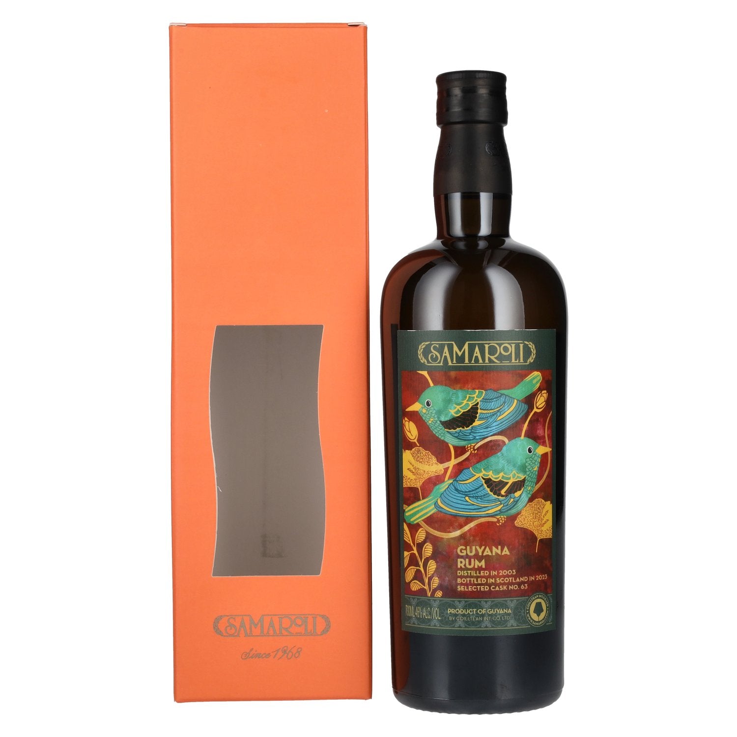 Samaroli Guyana Rum 2003 46% Vol. 0,7l in geschenkverpakking