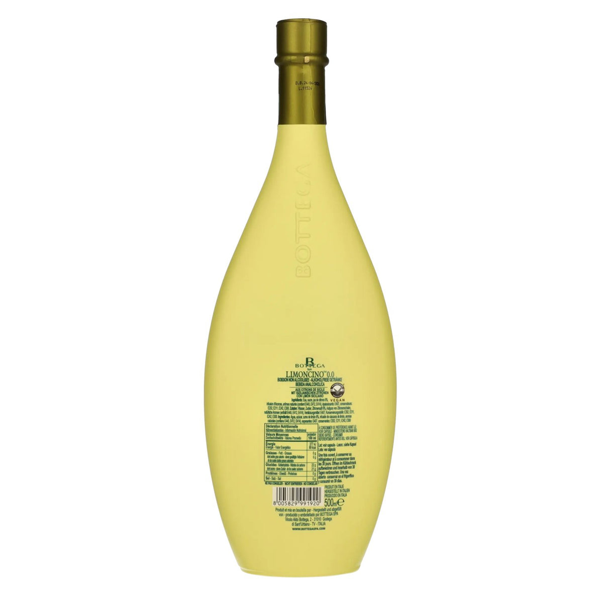 Bottega Limoncino Non-Alcoholic Limoncello 0.5 l