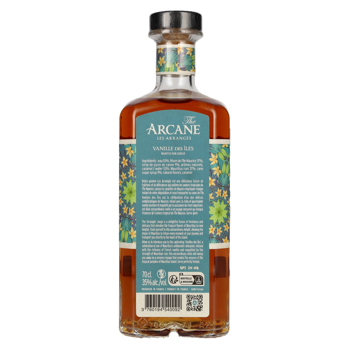 Arcane Les Arrangés VANILLE DES ÍLES 35 % vol. 0,7 l