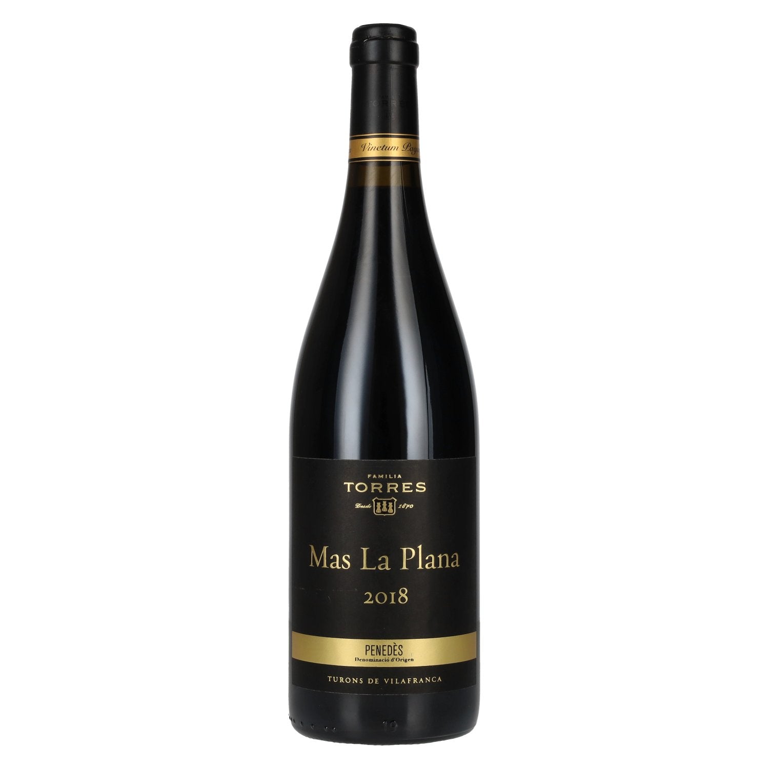 Torres Mas La Plana Penedès DO 2018 14,5% Vol. 0,75l