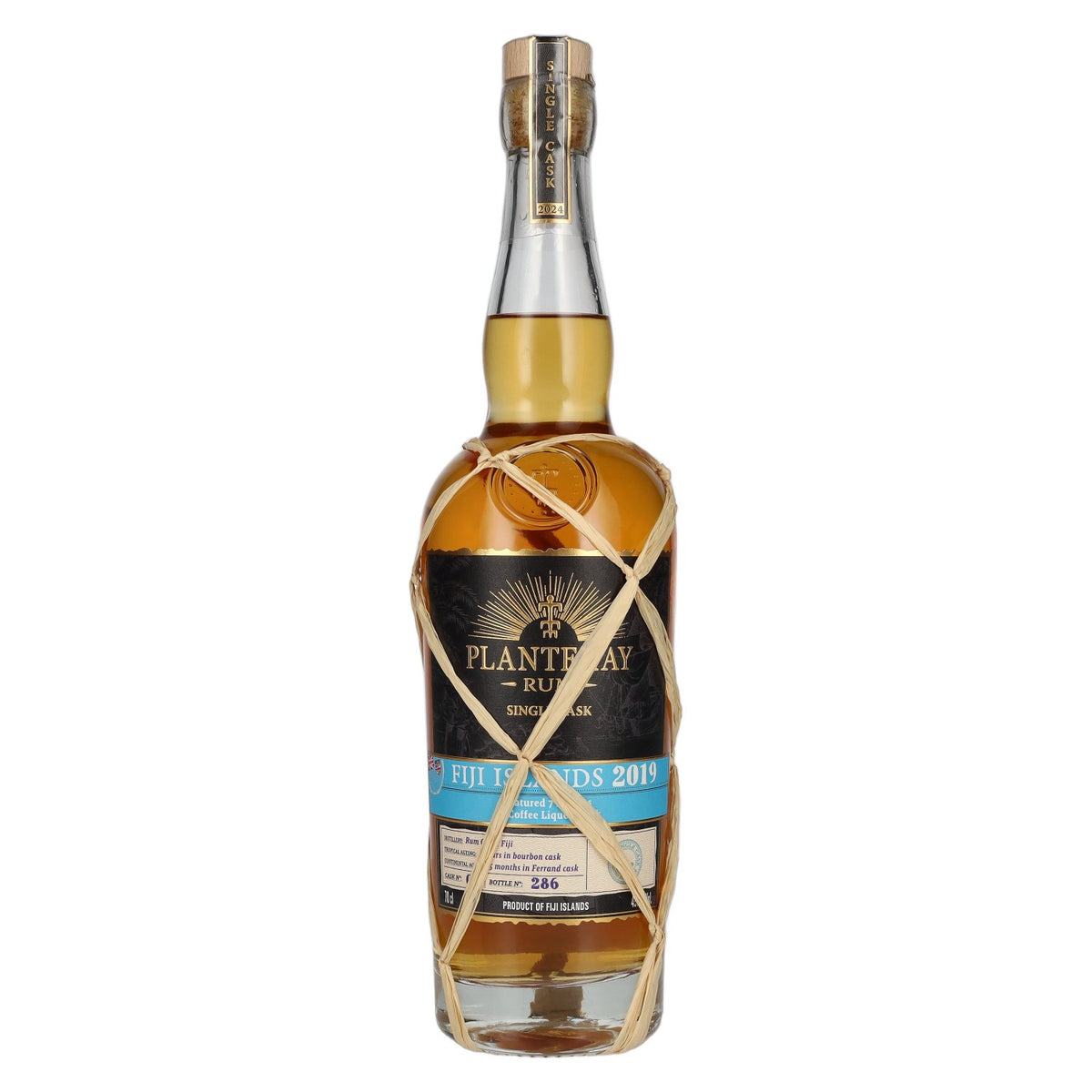 Planteray Rum FIJI 2019 Koffielikeur Cask Finish 45,4% vol. 0,7 l