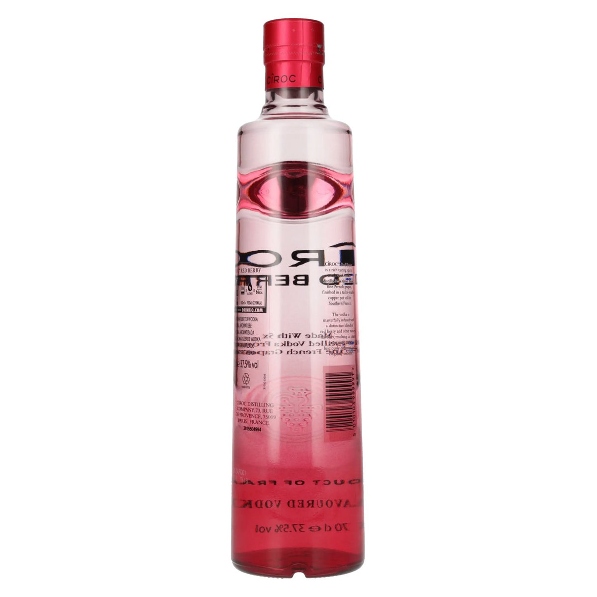 Cîroc RED BERRY Flavoured Vodka 37.5% ABV 0.7l