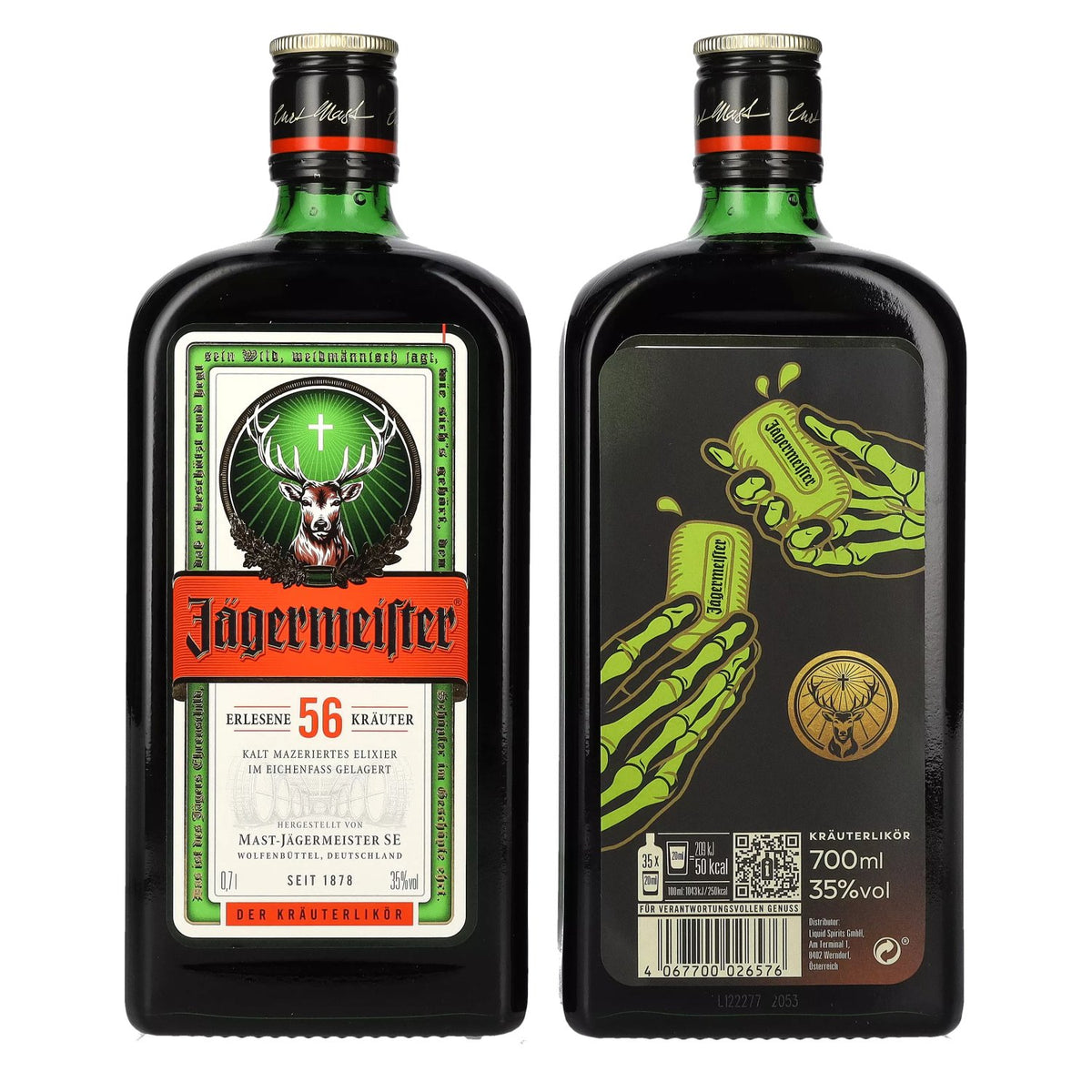 Jägermeister Édition Halloween 35 % vol. 0,7 l