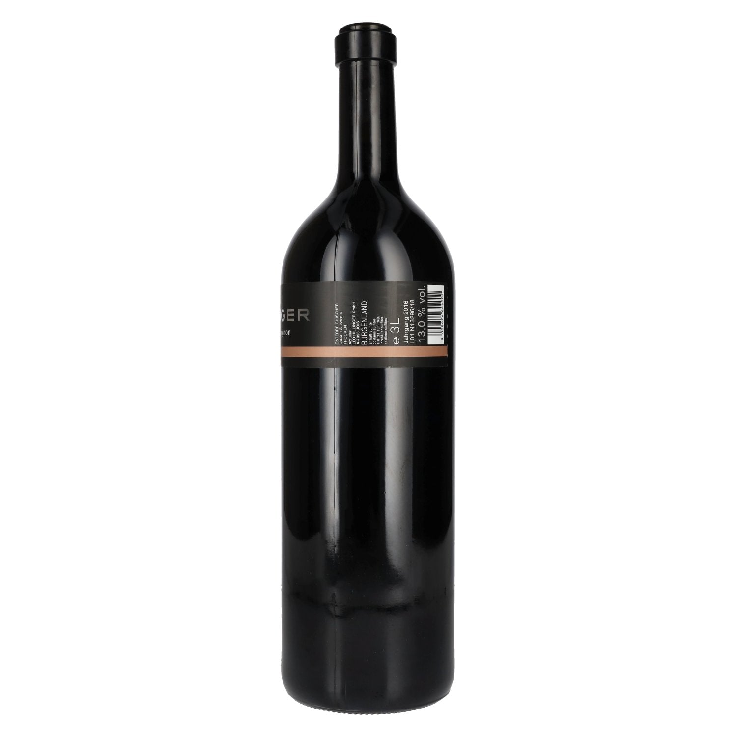 Hillinger Cabernet Sauvignon 2016 13% Vol. 3l