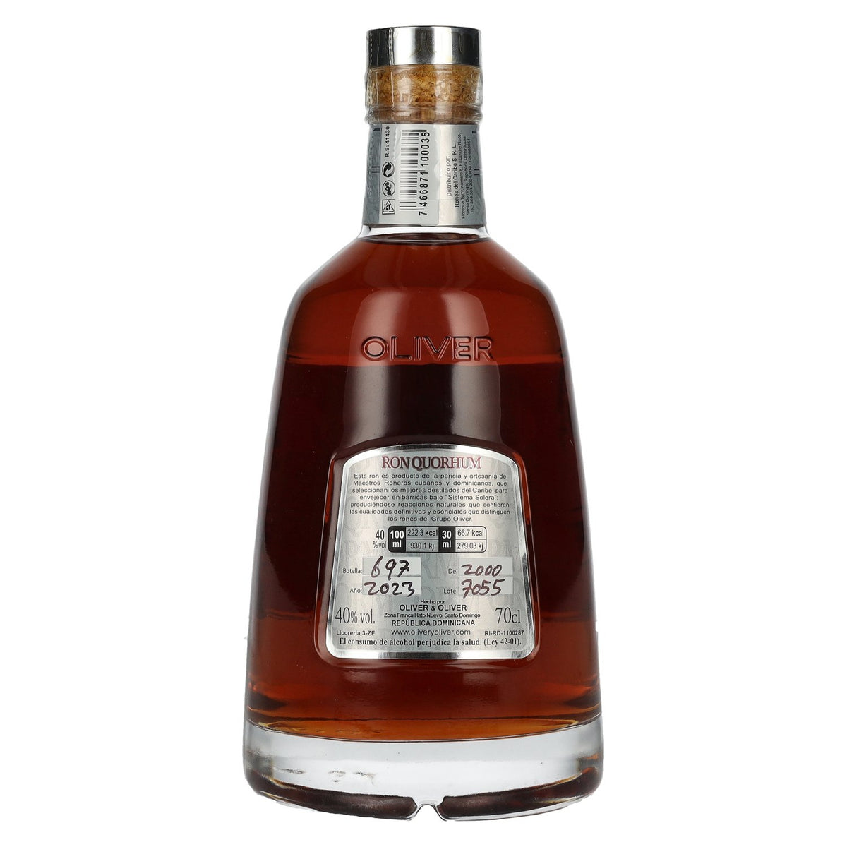 Ron Quorhum 23 Sistema Solera 40% vol. 0,7 l