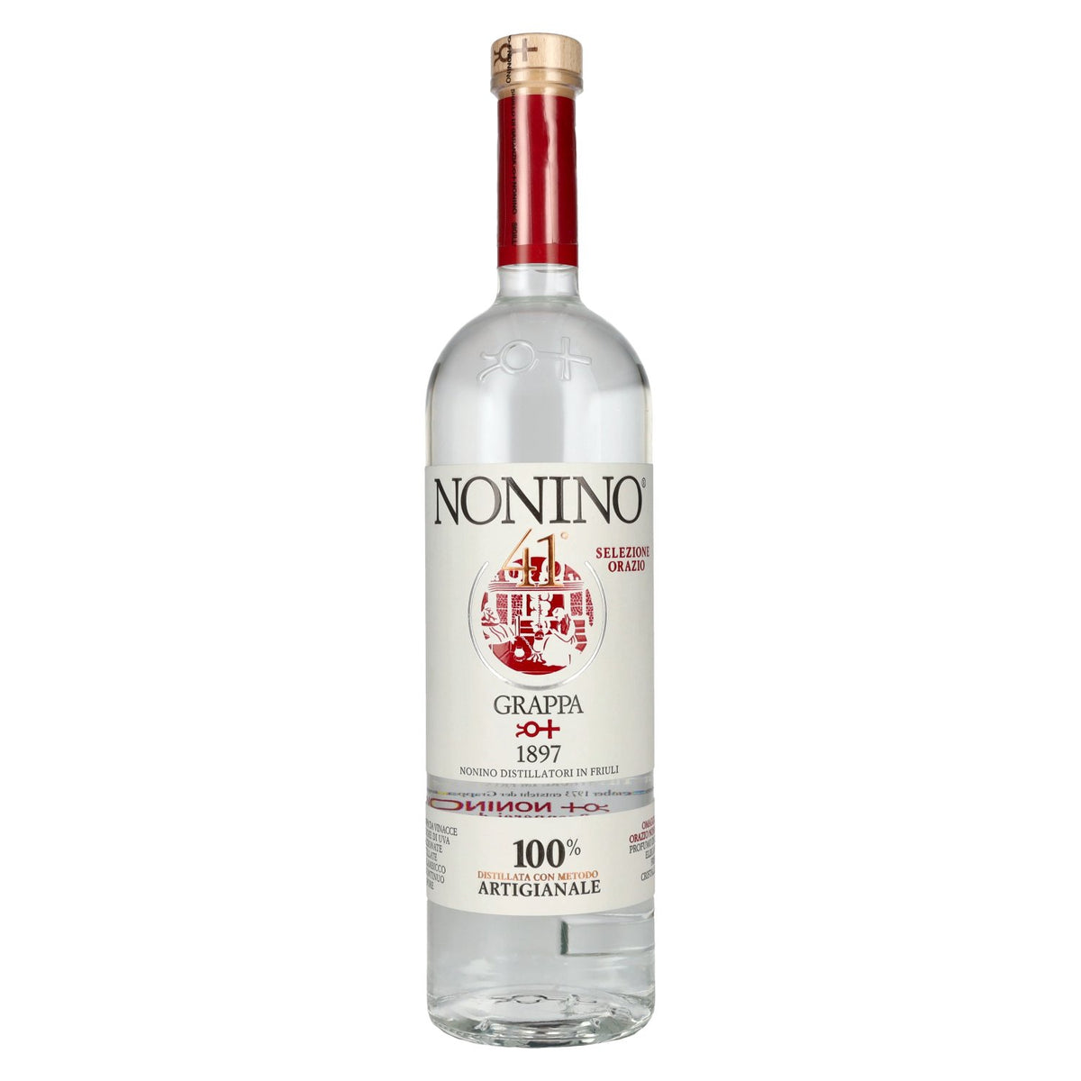 Nonino Grappa Tradizione Selezione Orazio 41% vol. 1 l