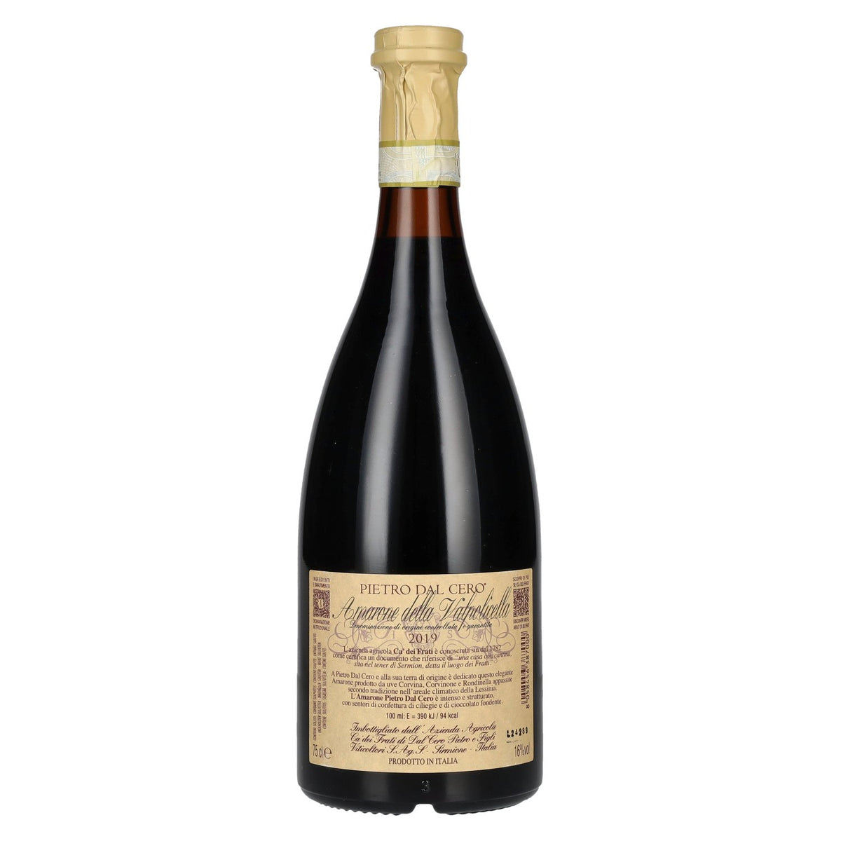 Cà dei Frati Pietro Dal Cero Amarone della Valpolicella DOC 2019 16% vol. 0,75 l