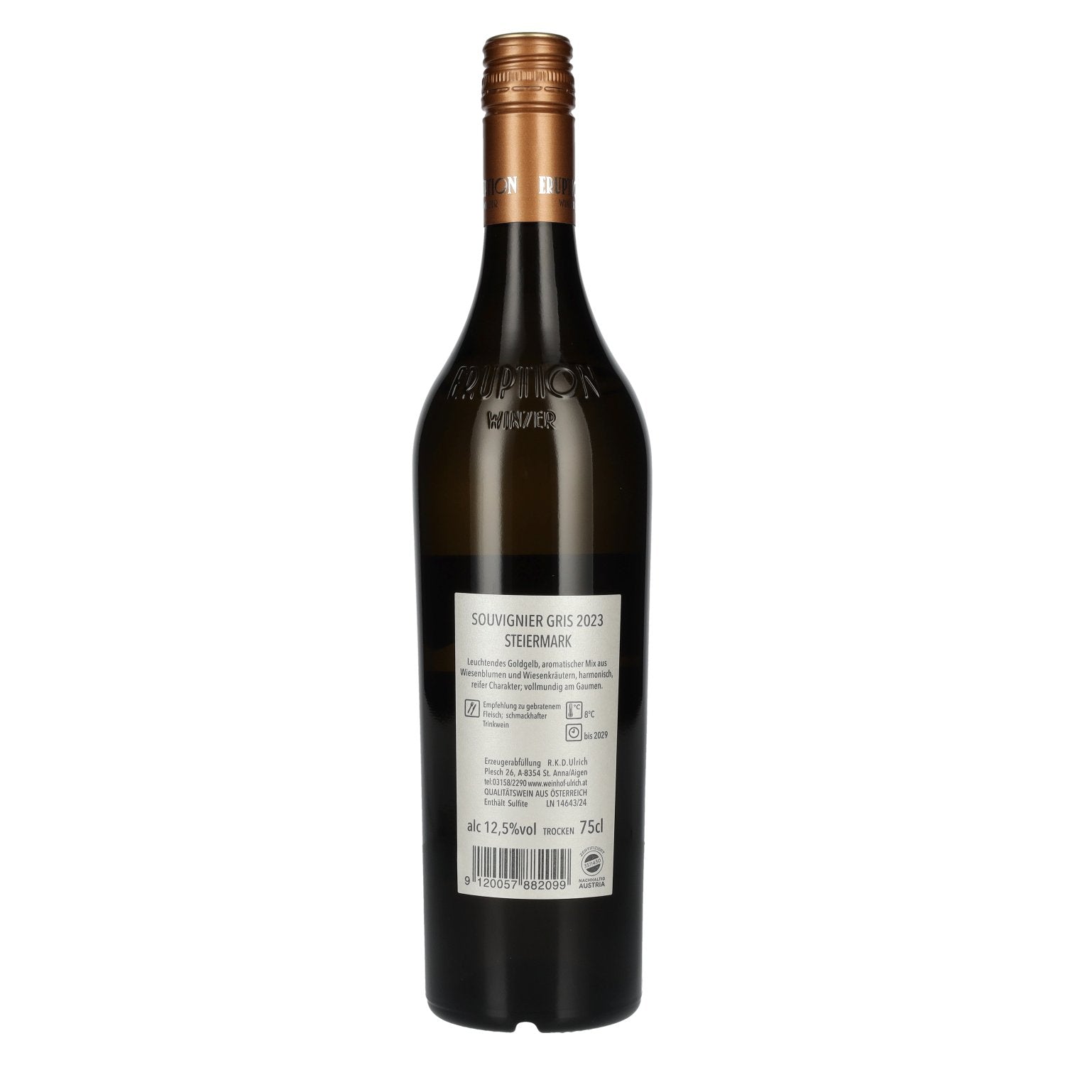 Weinhof Ulrich Souvignier Gris Steiermark 2023 12,5% Vol. 0,75l