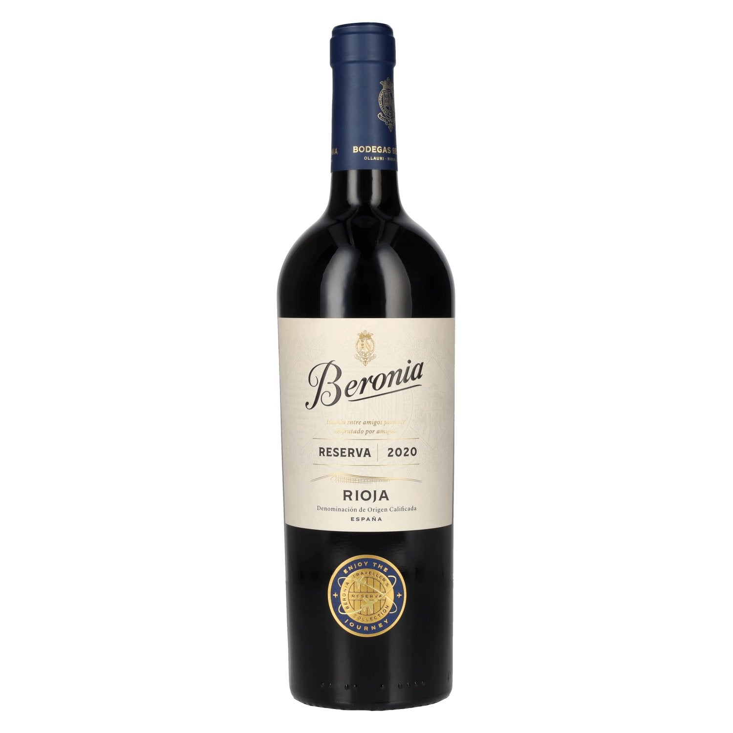 Beronia Reserva Reizigerscollectie Rioja DOC 2020 14% Vol. 0,75l