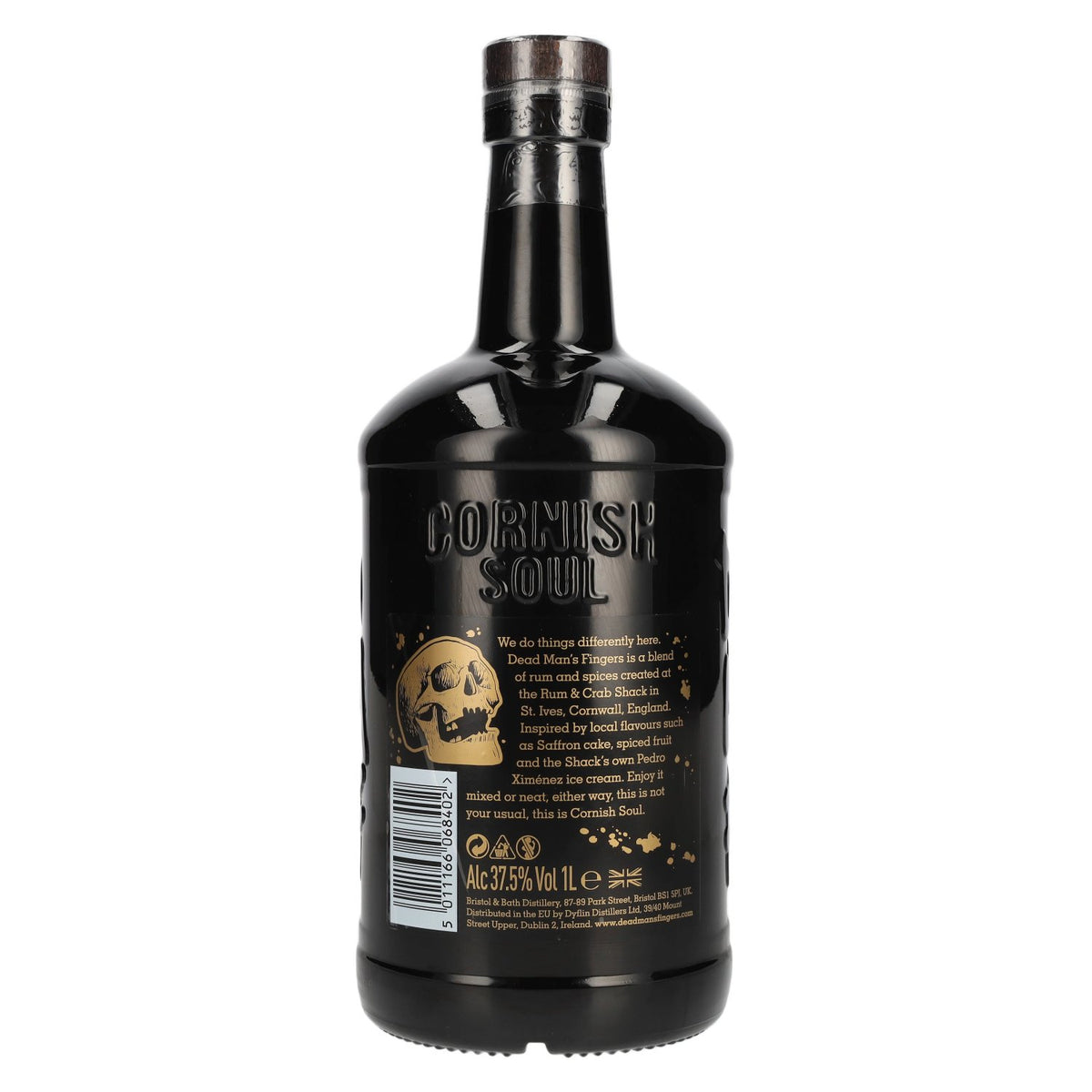 Dead Man's Fingers Spiced Rum 37.5% ABV 1 litre