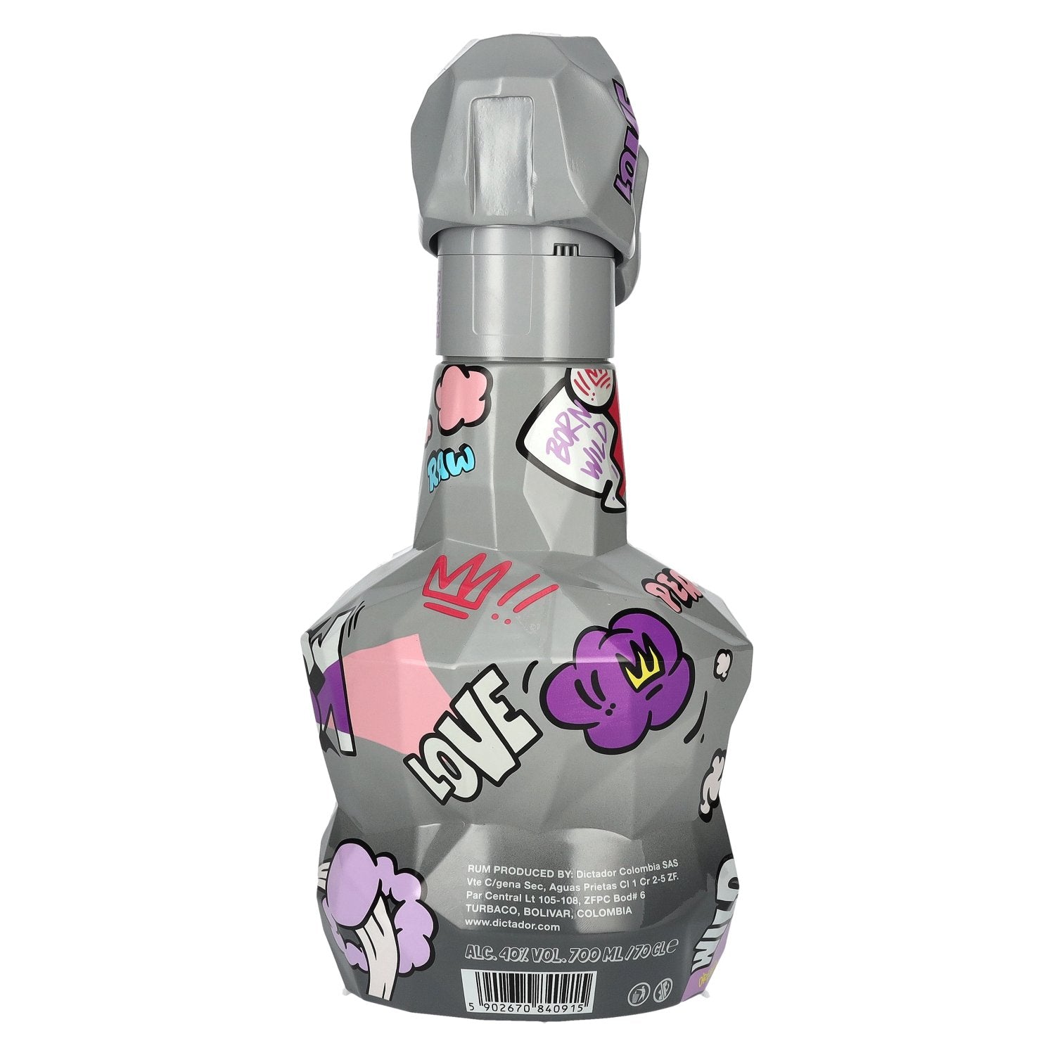 Dictador GAME CHANGER GREY &amp; Pinkster Colombiaanse Rum 40% Vol. 0,7l
