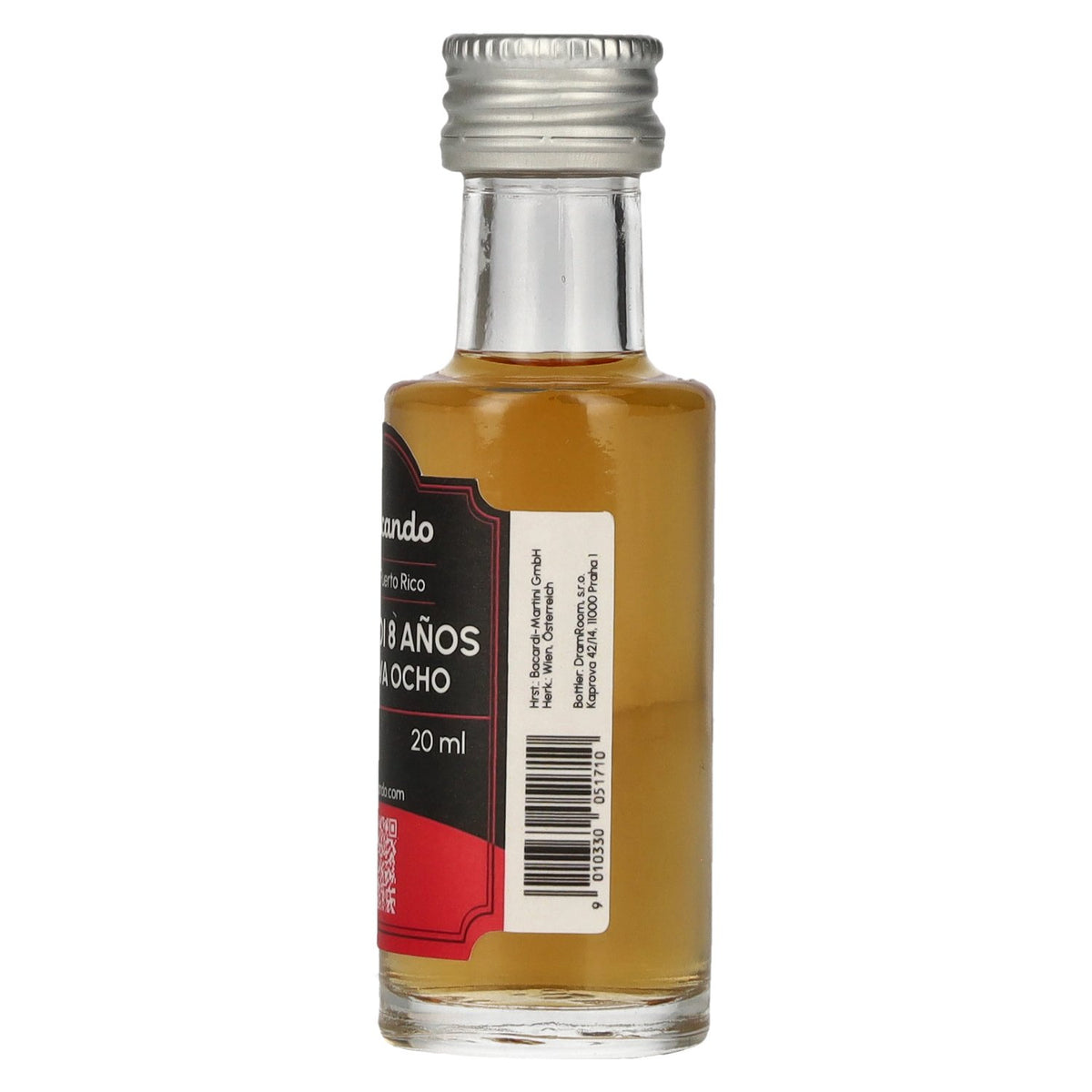 Bacardi 8 Años RESERVA OCHO Rare Gold Rum 40% vol. 0,02 l