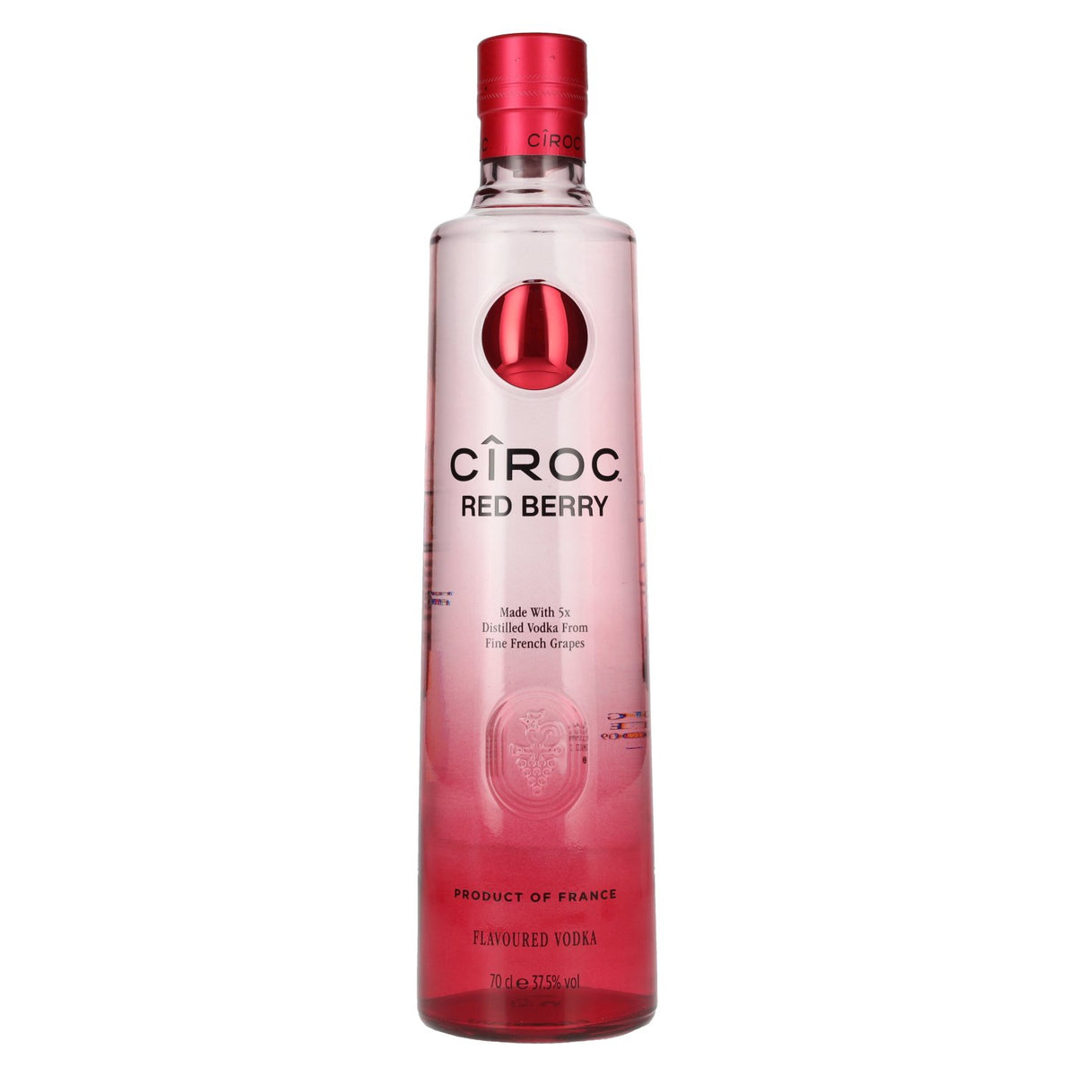 Cîroc RED BERRY Flavoured Vodka 37.5% ABV 0.7l