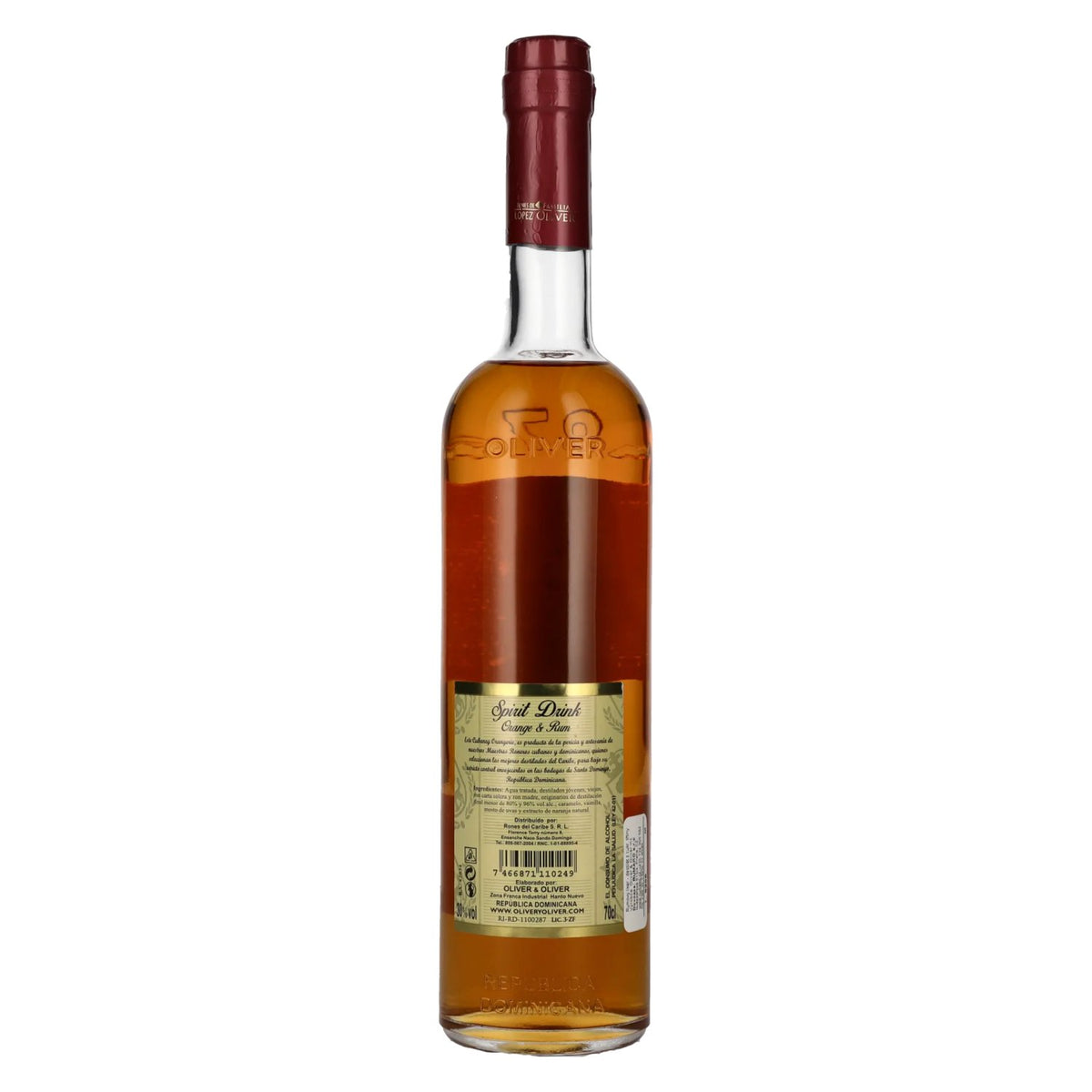 Cubaney Orangerie Spirit Drink 30% ABV 0.7l