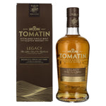 Whisky écossais single malt Tomatin Legacy Highland, 43 % vol., 0,7 l, dans un coffret cadeau
