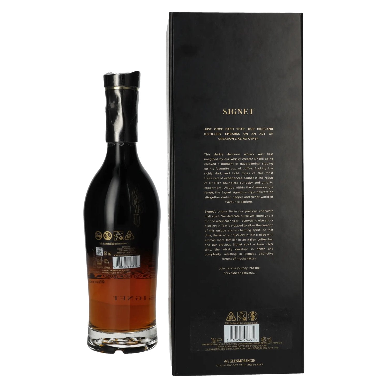Glenmorangie SIGNET Highland Single Malt 46% Vol. 0,7l en coffret cadeau