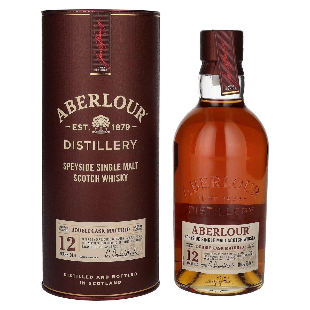 Aberlour 12 Years Old DOUBLE CASK MATURED 40% Vol. 0,7l in gift box