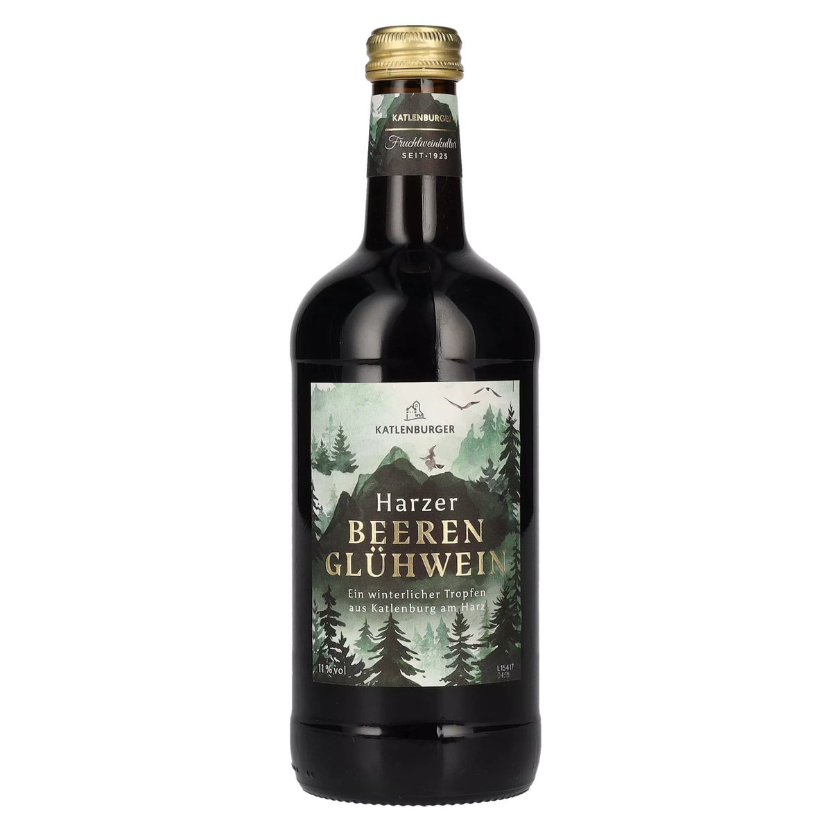 Katlenburger Harzer Beeren Glühwein 11% vol. 0,5 l