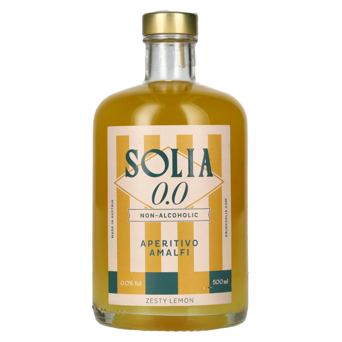 Solia 0,0 alcoholvrij aperitief AMALFI 0,5 l