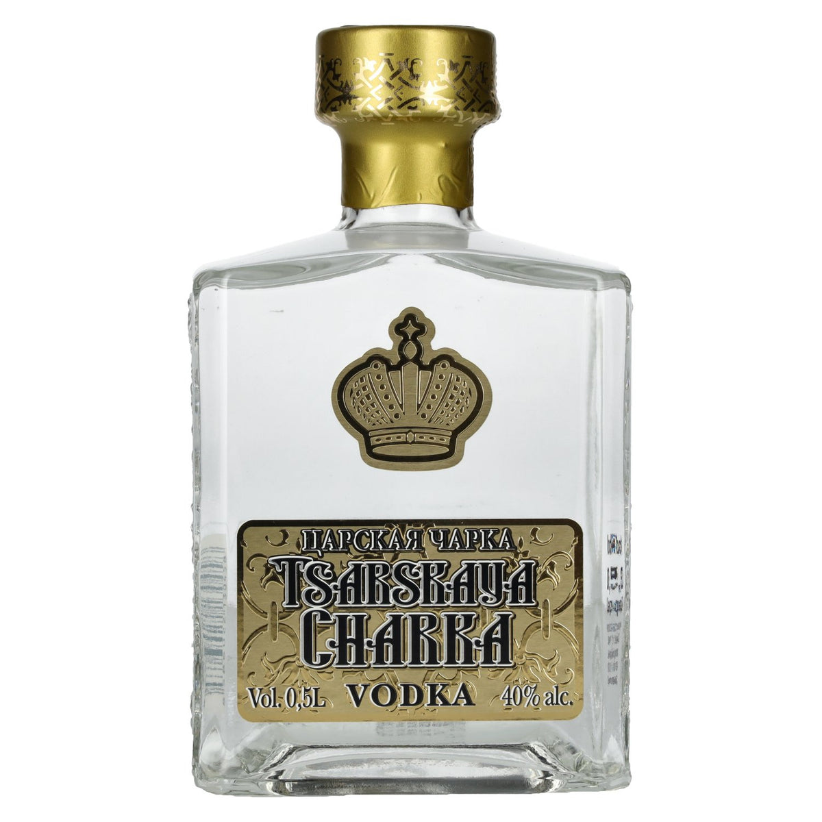Tsarskaya Charka GOLD Vodka 40% vol. 0,5 l