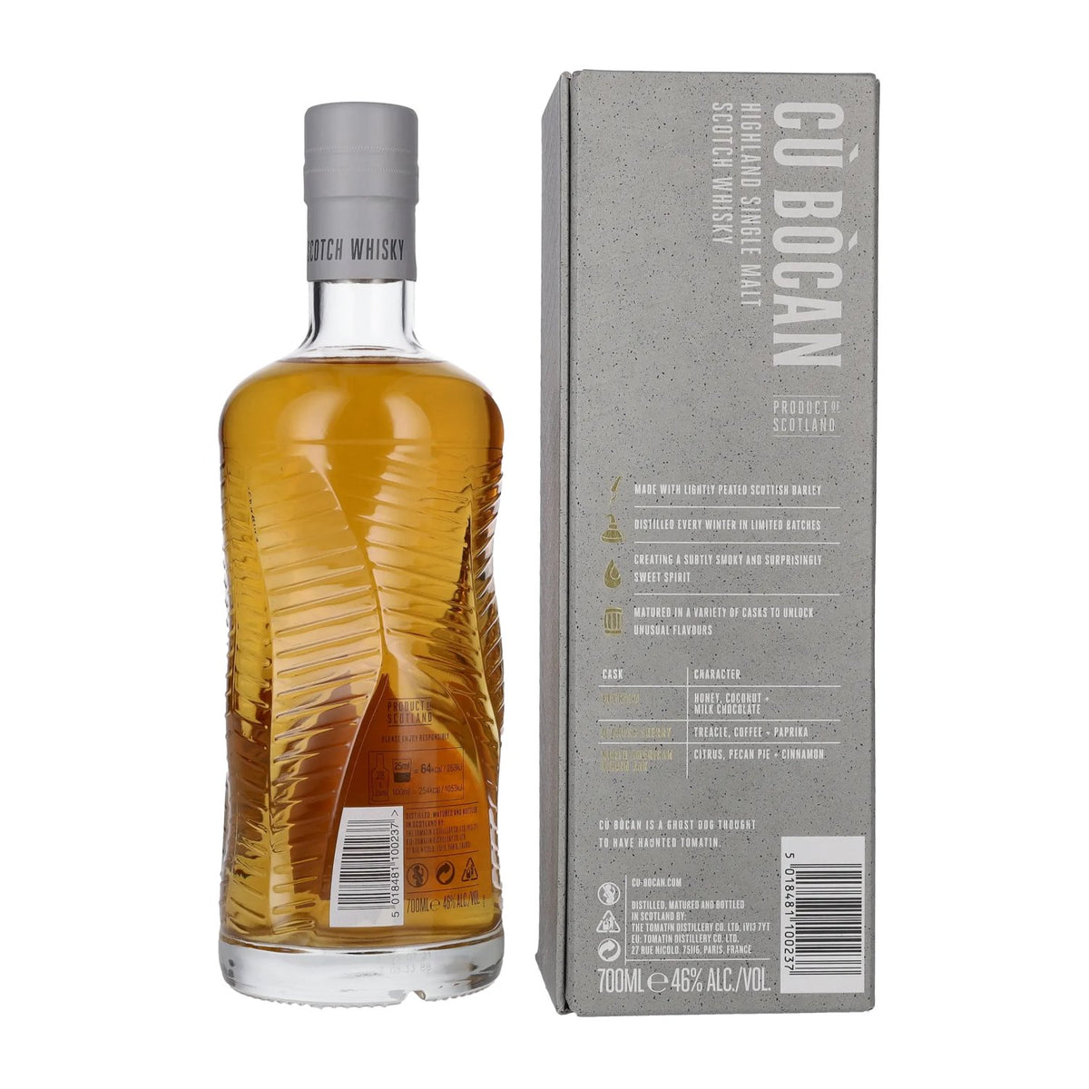 Tomatin CÙ BÒCAN SIGNATURE Highland Single Malt 46% ABV, 0.7 litres, in a gift box