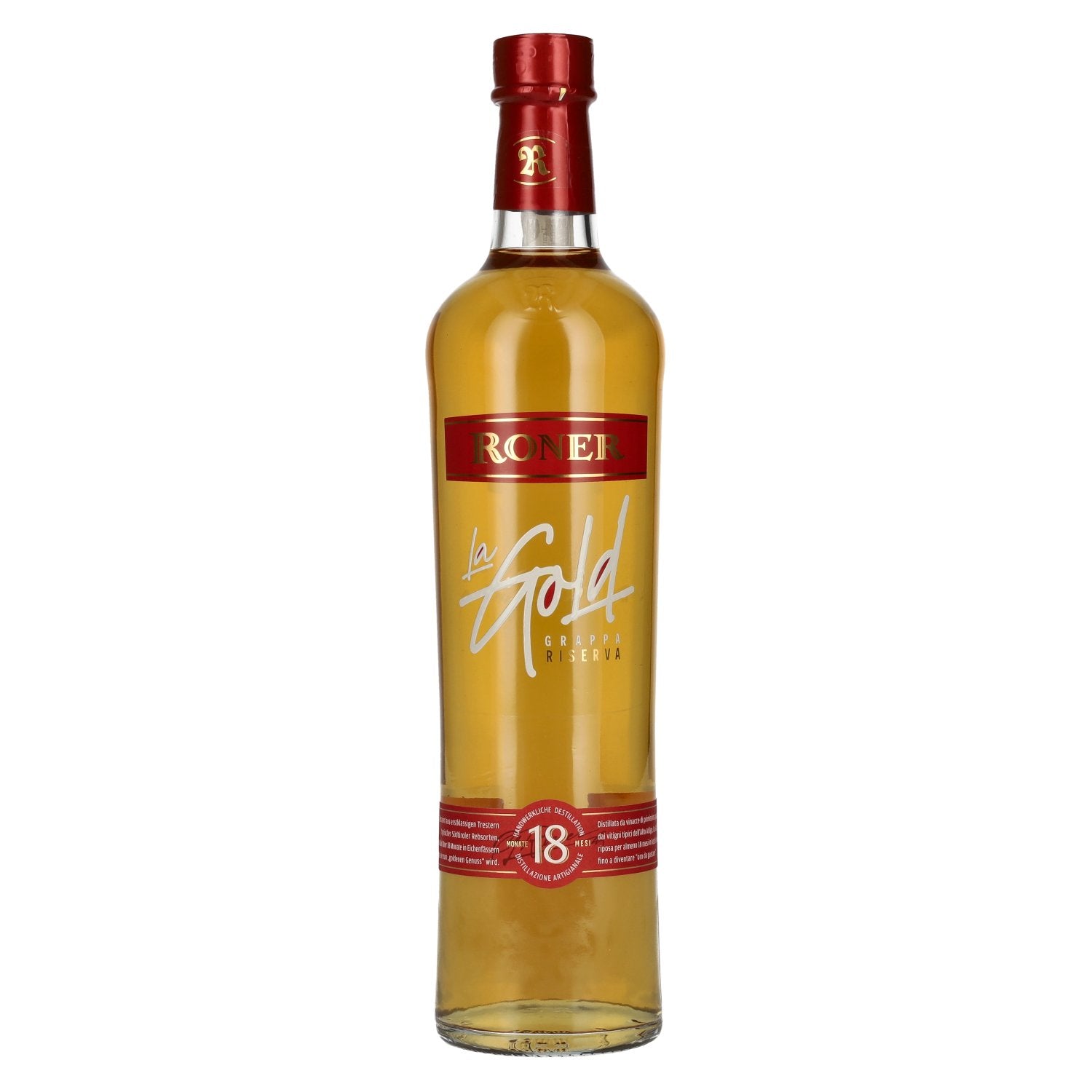 Roner Grappa Riserva La Gold 40 % vol. 0,7 l
