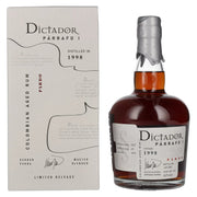 Dictador PÁRRAFO I 24 ans d'âge PARDO Millésime 1998 43 % vol. 0,7 l dans un coffret cadeau