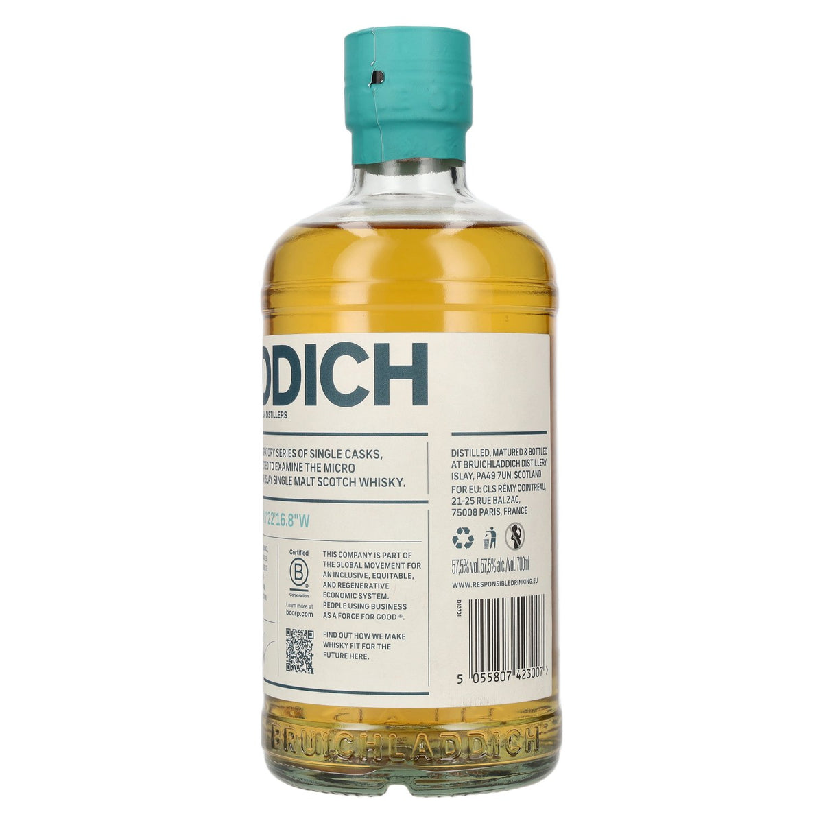 Bruichladdich MICRO-PROVENANCE Single Cask #0715 Islay Single Malt 57,5% vol. 0,7 l