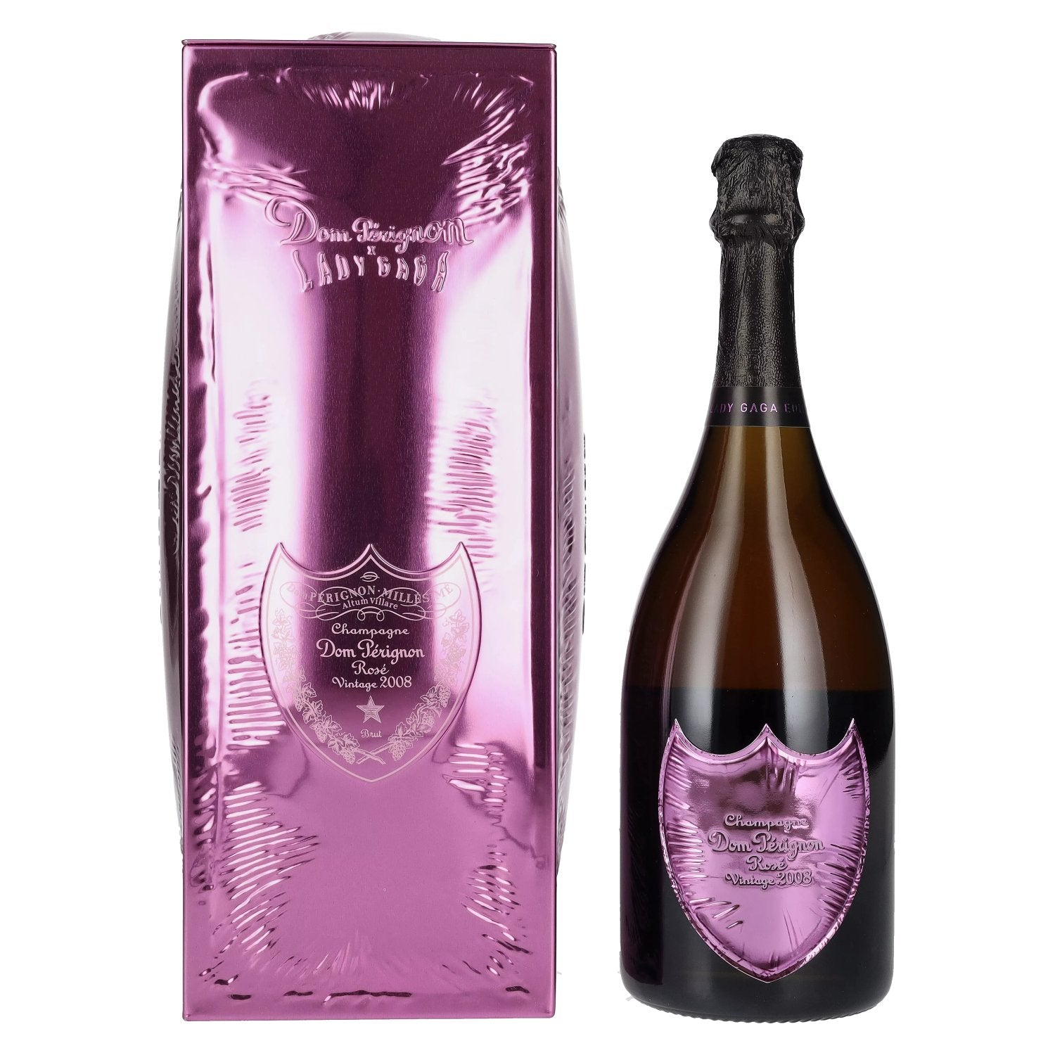 Dom Pérignon Champagne LADY GAGA Rosé Vintage 2008 12,5% Vol. 0,75l in Blik