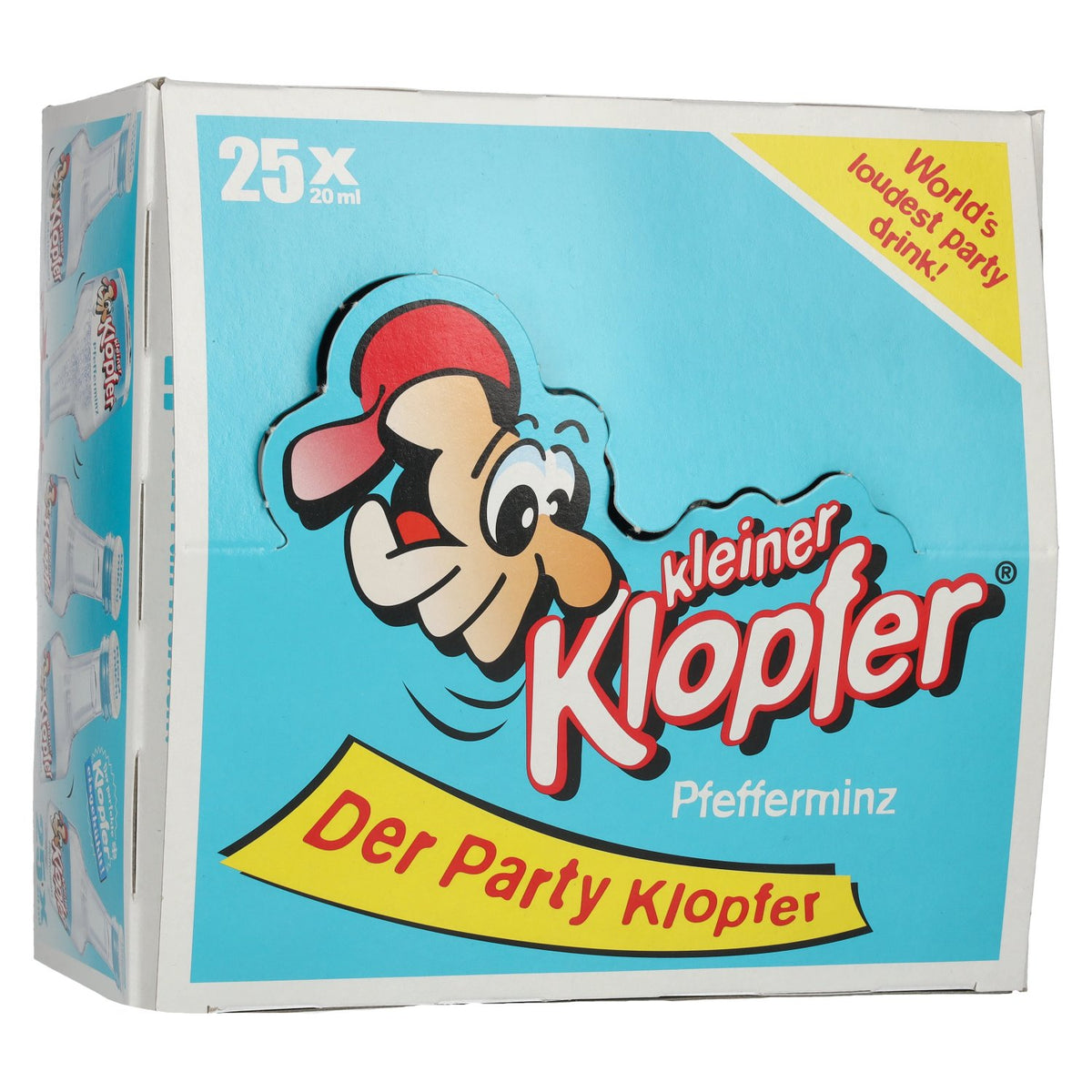 Kleiner Klopfer Pepermunt 18% vol. 25 x 0,02 l