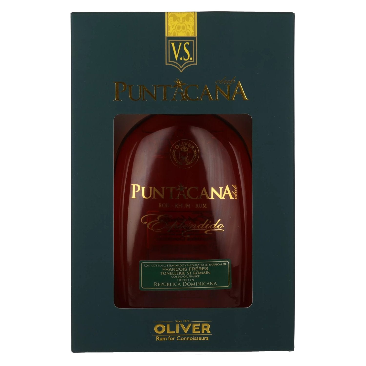 Puntacana Club Espléndido Ron 38% Vol. 0,7l in geschenkverpakking