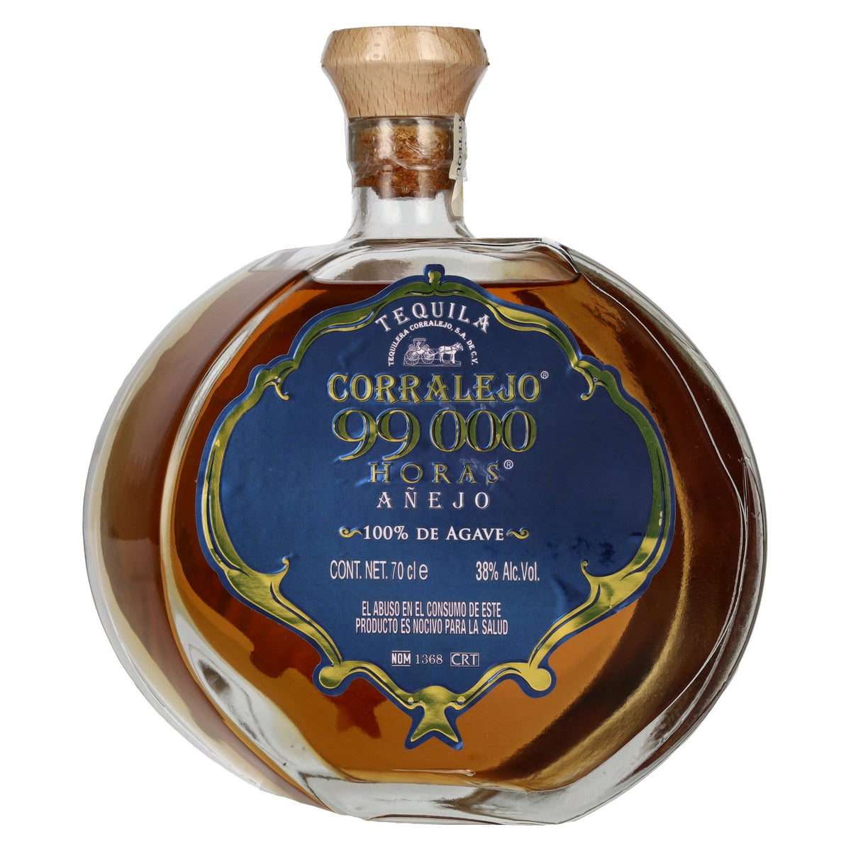Corralejo Tequila 99 000 HORAS AÑEJO 100 % d'agave 38 % vol. 0,7 l