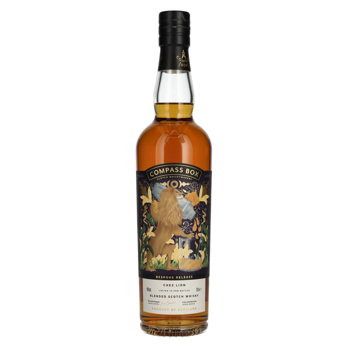 Compass Box CHEZ LION Bespoke Release Blended Scotch Whisky 46% vol. 0.7l