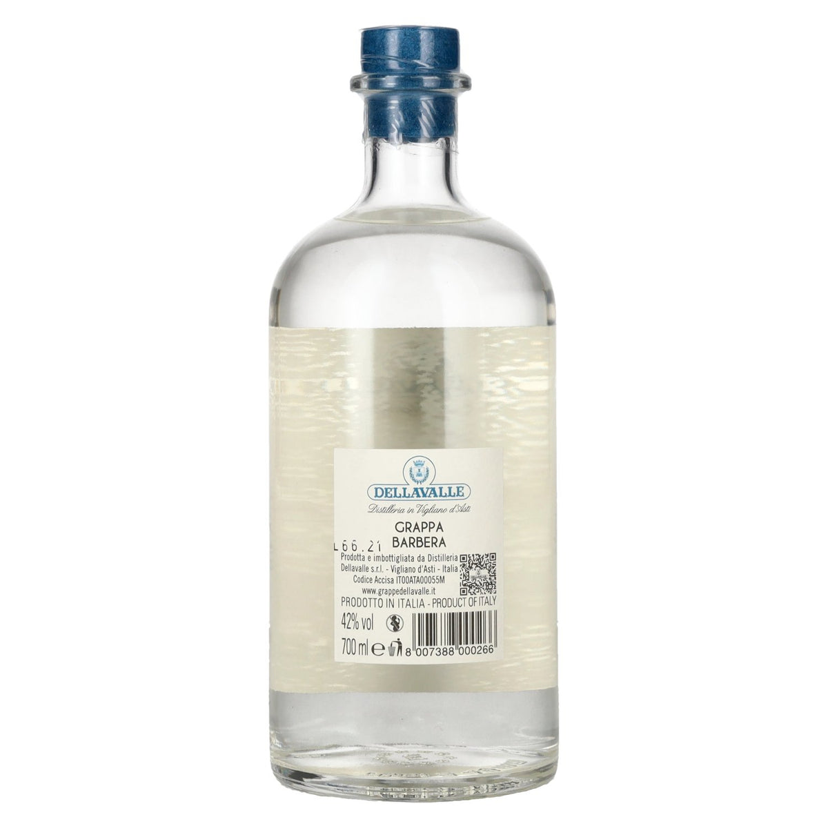 Dellavalle GRAPPA BARBERA 42% vol. 0,7 l