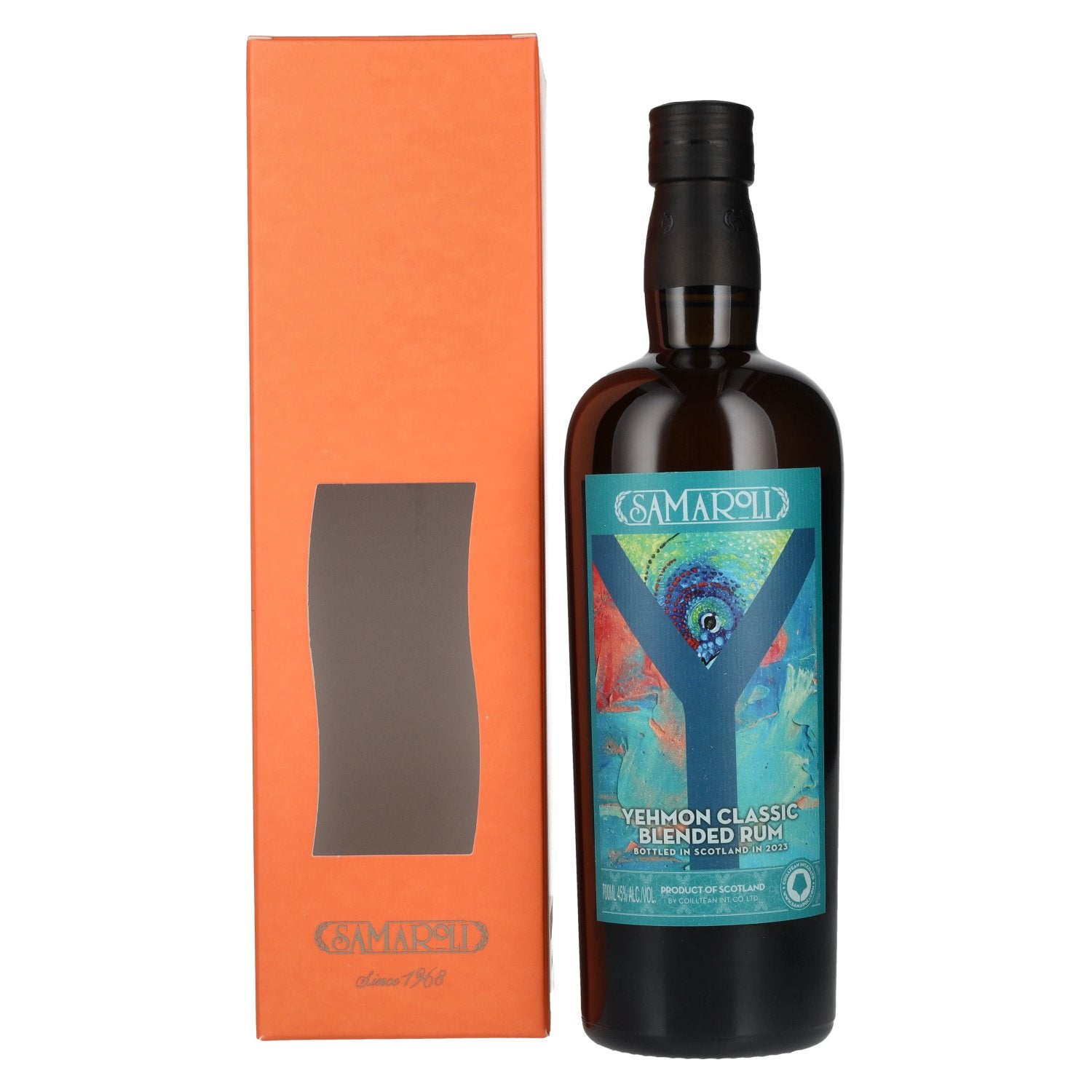 Samaroli Yehmon Classic Blended Rum 2023 45% vol. 0,7l en boîte cadeau