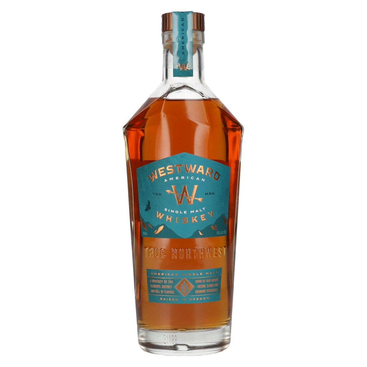 Westward American Single Malt Whiskey 45% vol. 0.7l