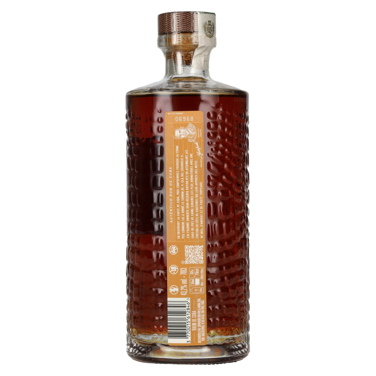 Eminente Ron De Cuba 10 ans Gran Reserva, finition Sauternes, édition n° 2, 43,2 % vol., 0,7 l