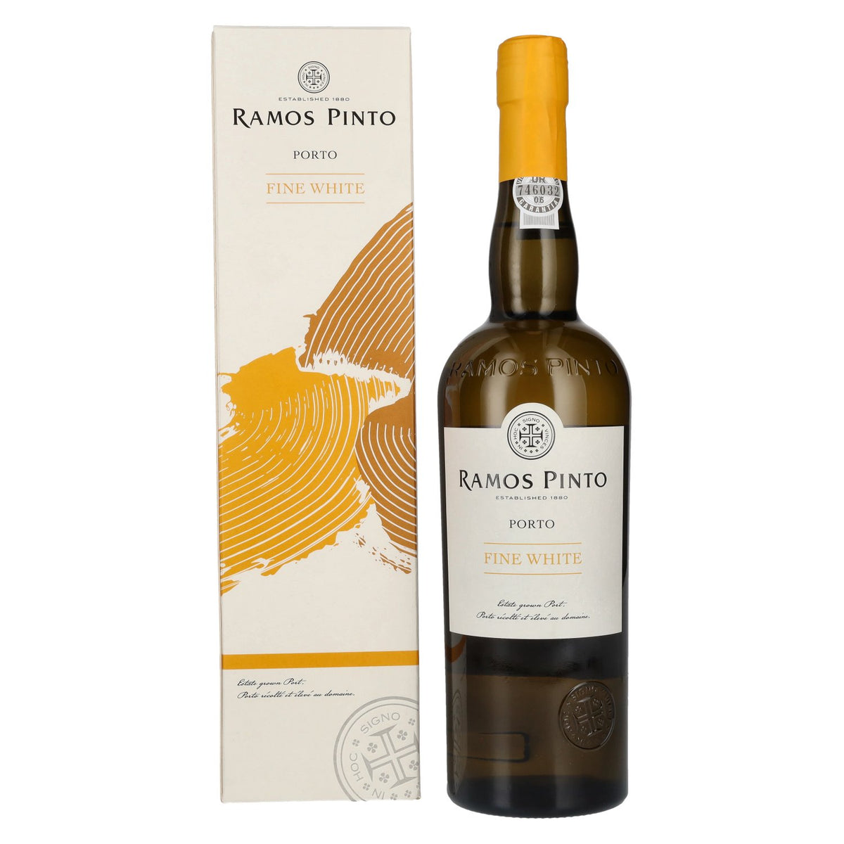 Ramos Pinto Porto Fine White 19 % vol., 0,75 l, dans un coffret cadeau
